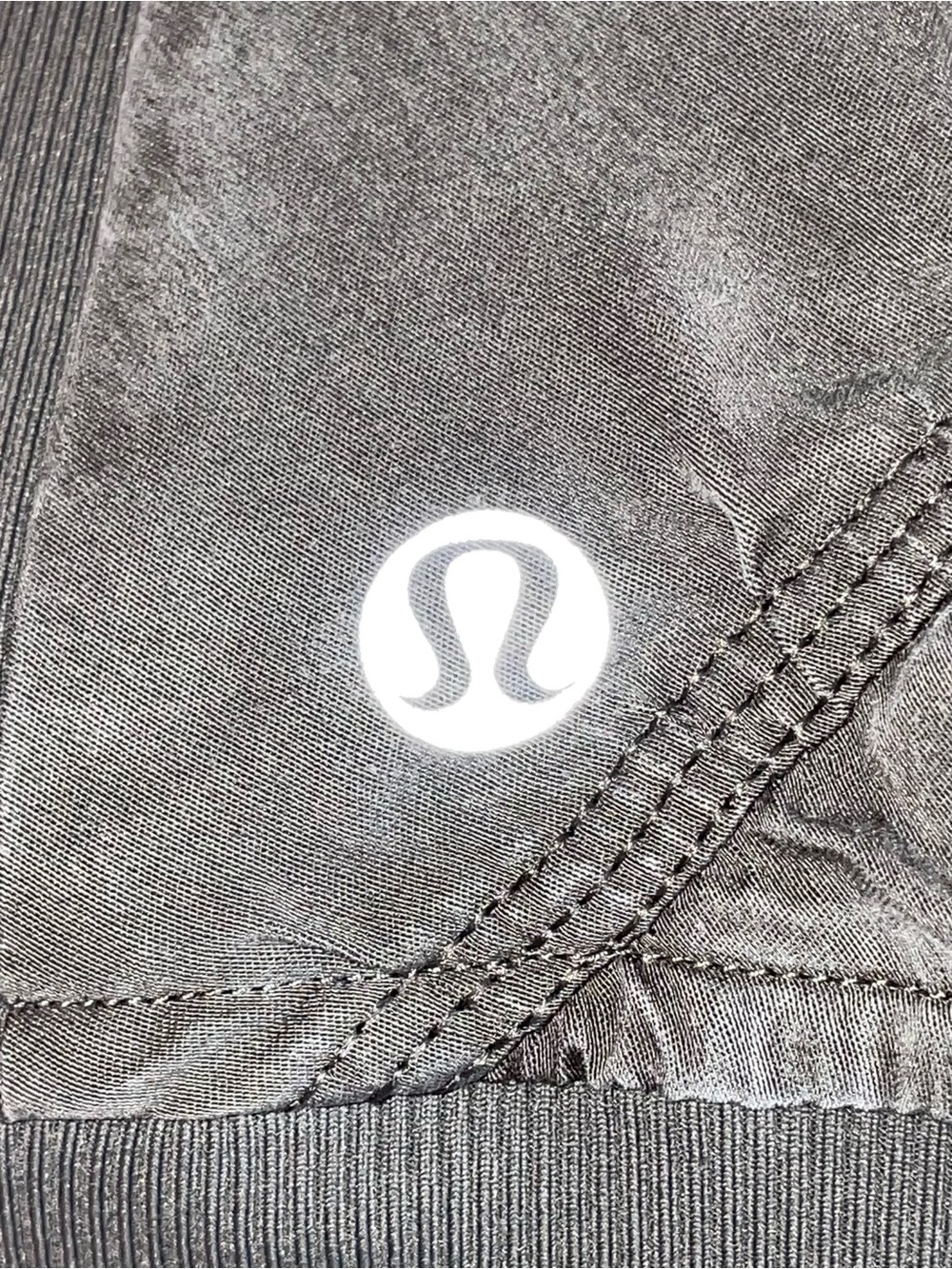Rare Lululemon Reversible Cool Down Jacket Size 10 Sage Grey - Picture 5 of 7